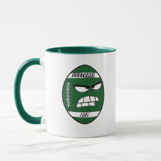 Dark Green Football Mug for Mom