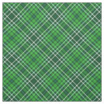 Dark Green &amp; Forest Green Plaid Pattern Fabric
