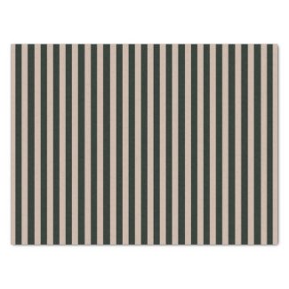 Dark Green Gray Stripes Birthday