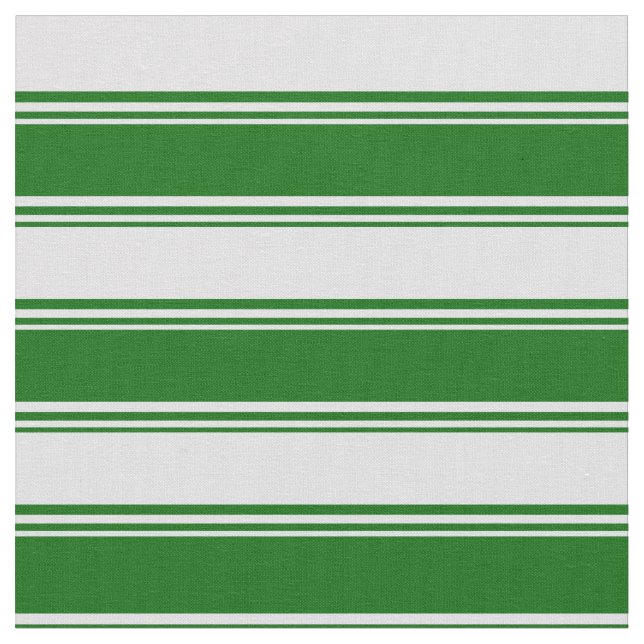 Dark Green & Lavender Lined Pattern Fabric (Close Up)