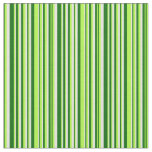 [ Thumbnail: Dark Green, Light Green & Beige Colored Pattern Fabric ]