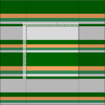 [ Thumbnail: Dark Green, Light Grey, Sea Green & Brown Pattern Fabric ]