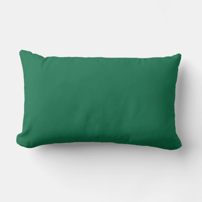 “Dark Green” Lumbar Pillow (Front)