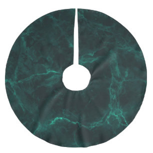 Dark green marble, seamless texture. brushed polyester tree skirt