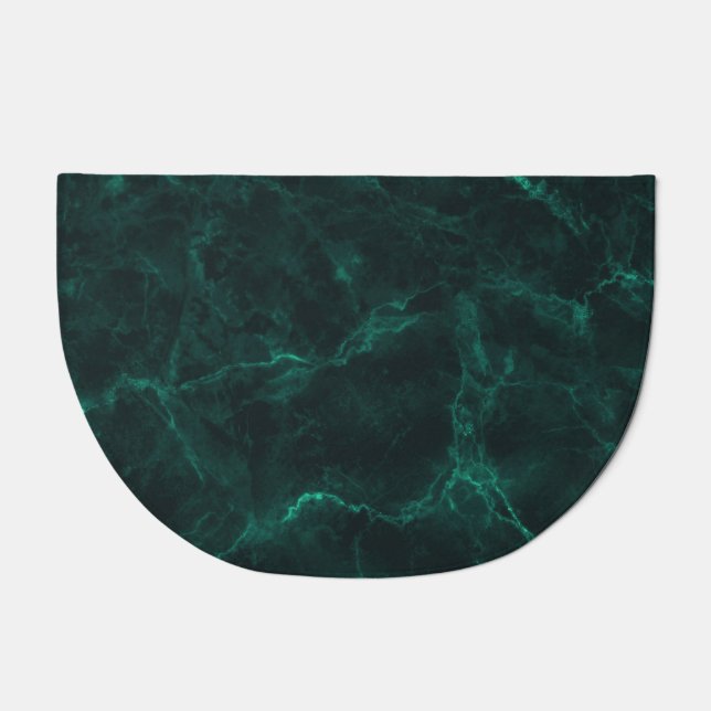 Dark green marble, seamless texture. doormat (Front)