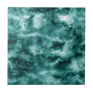 Dark Green Marble Texture Tile