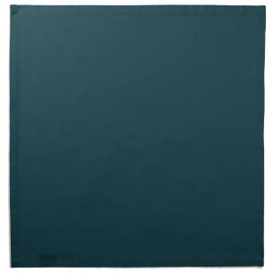 Dark Green Monochrome Solid Color Elegant Set Cloth Napkin