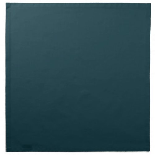 Dark Green Monochrome Solid Color Elegant Set Cloth Napkin