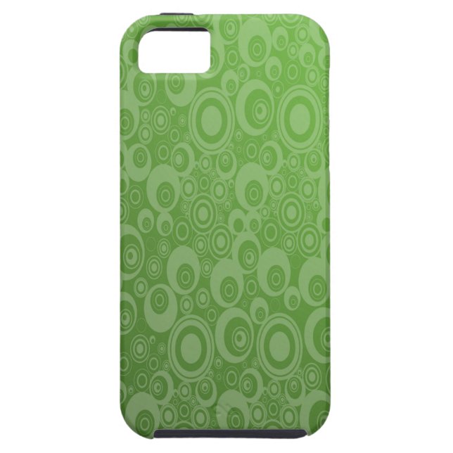 Dark Green Pattern Case-Mate iPhone Case (Back)
