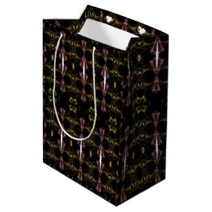dark green, purple anytime Gift Bag