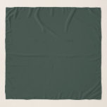 Dark Green Scarf<br><div class="desc">Dark Green solid color Chifon Scarf by Gerson Ramos.</div>