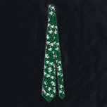 Dark Green ⚽ Soccer Ball Collage - Two Side Print Neck Tie<br><div class="desc">Dark Green Collage Soccer Ball Tie - Two side print. A great gift for a soccer player, football fan or soccer team coach, a fun sports design featuring a collage image of football soccer balls. ⭐99% of my designs in my store are done in layers. This makes it easy for...</div>