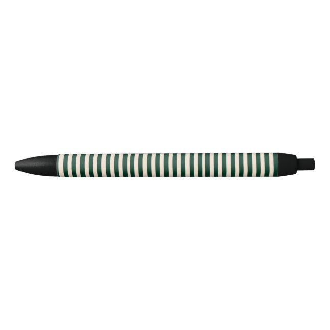 Dark Green Stripes Pen (Front)