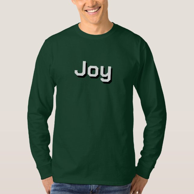 Dark green t-shirt for men and women's wear (Front)