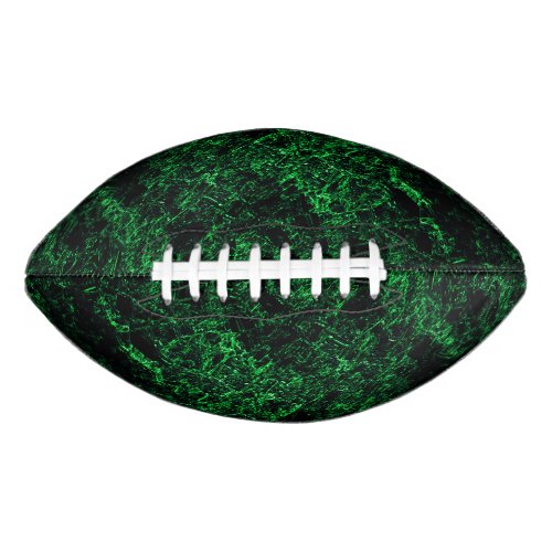 Dark green texture destroyed or corroded sponge football