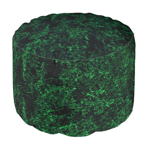Dark green texture destroyed or corroded sponge pouf