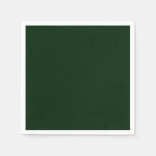 Dark green textured napkins