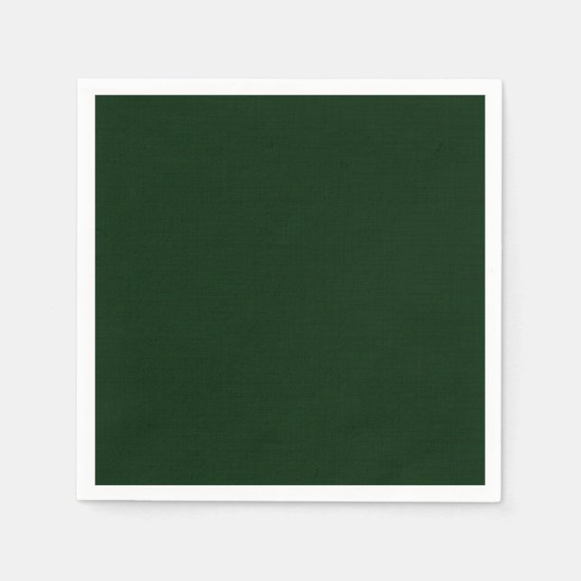 Dark green textured napkins (Front)