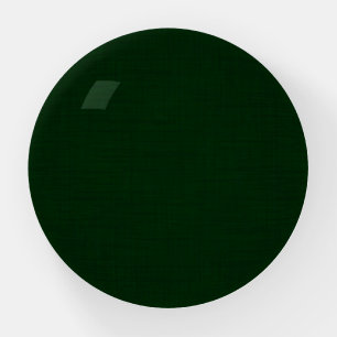 Dark green textured paperweight