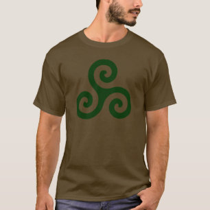 Dark Green Triskele T-Shirt