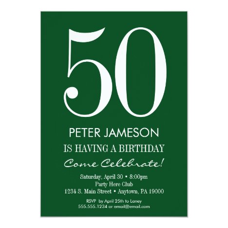 Modern Birthday Invitations – Tons Of Colors!