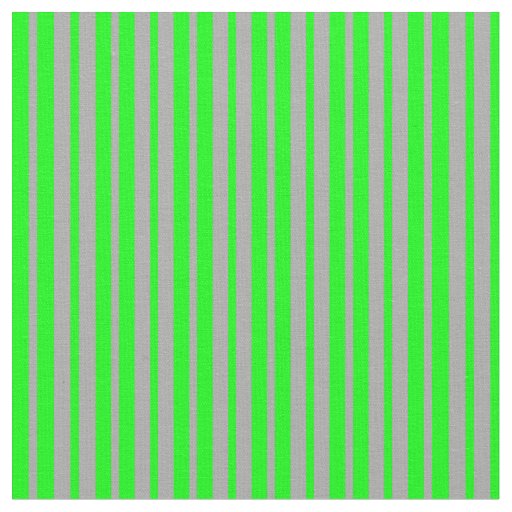 Dark Grey and Lime Striped/Lined Pattern Fabric