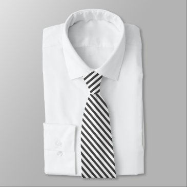 Dark Grey and White Diagonal Stripes