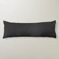 Charcoal Body Pillow