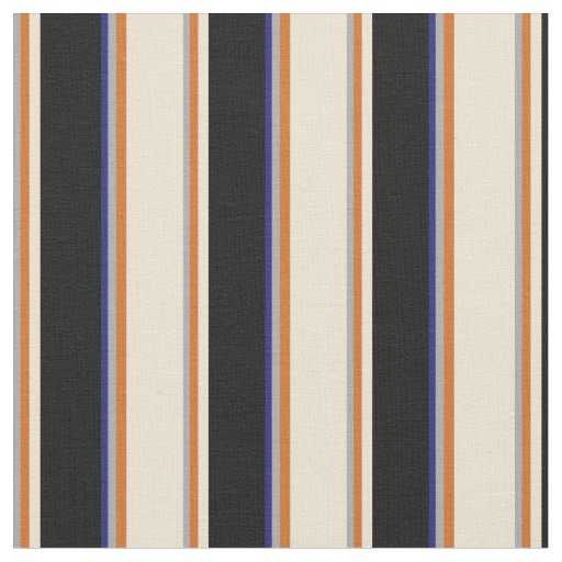Dark Grey, Chocolate, Beige, Black & Midnight Blue Fabric