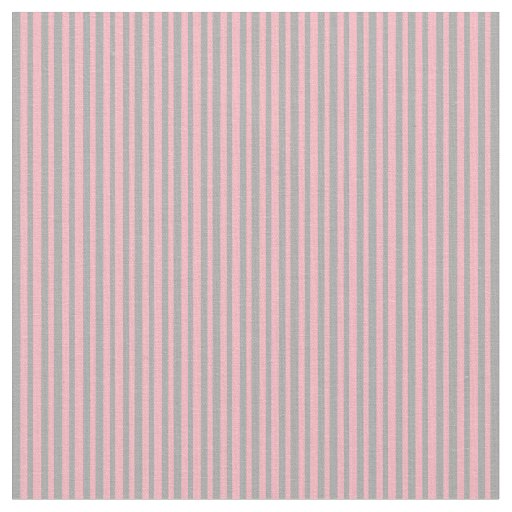 Dark Grey & Light Pink Lined/Striped Pattern Fabric
