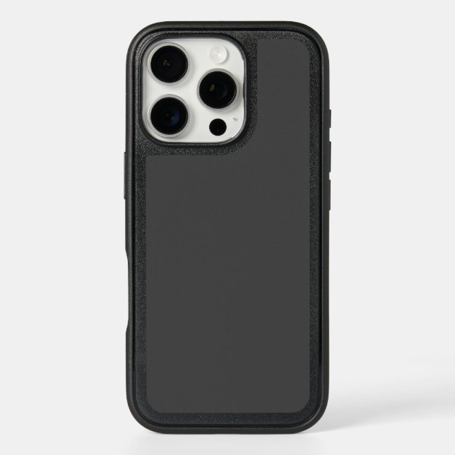 Dark Grey  Otterbox iPhone Case (Back)