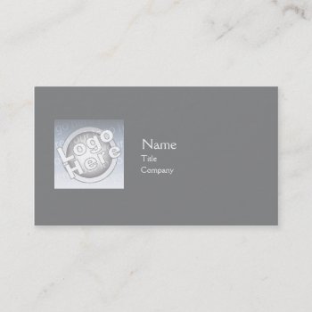 Dark Grey Plain - Business Business Card by ZazzleProfileCards at Zazzle