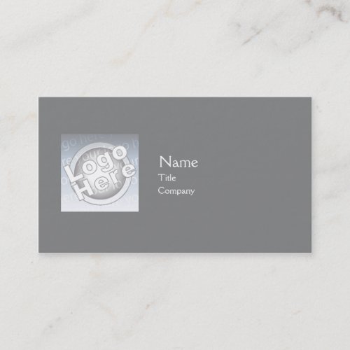 Dark Grey Plain - Business Business Cards