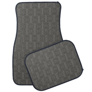 Dark Grey silver Car Floor Mat