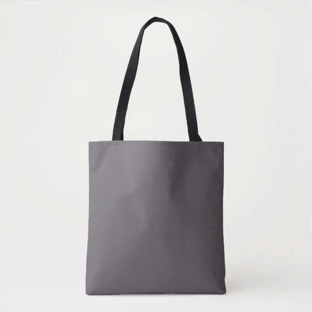 Dark Grey  Tote Bag (Front)