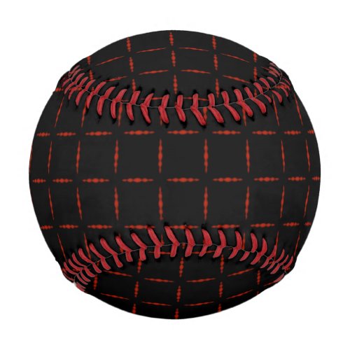 Dark Grid Background _ Red Baseball