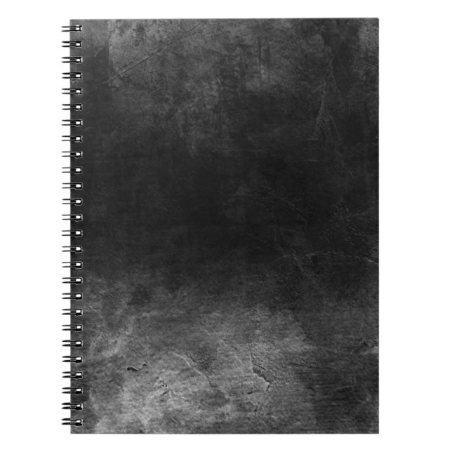 Dark Grunge - B&W Notebook (Front)