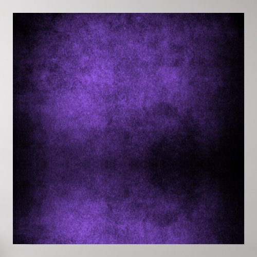 Dark Grunge Background _ Purple Poster