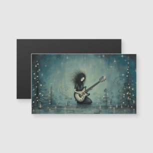 Dark Grunge Holiday Christmas Card