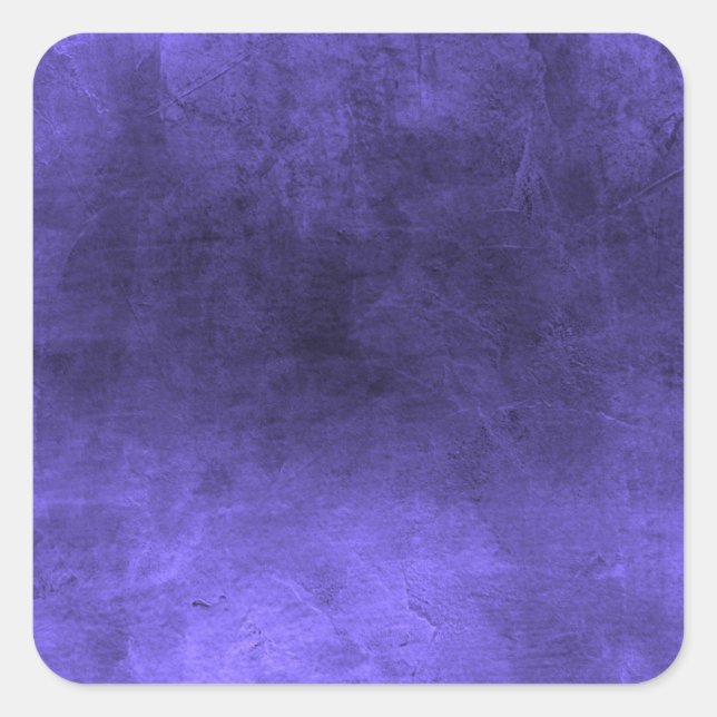 Dark Grunge - Indigo Square Sticker (Front)