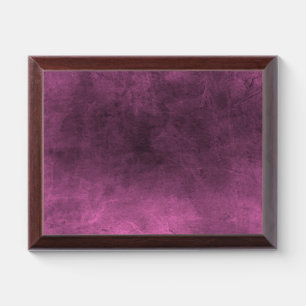 Dark Grunge - Pink Award Plaque