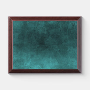 Dark Grunge - Teal Award Plaque