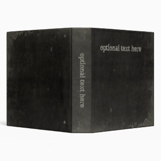Dark Grungy Binder 1.5 inch size