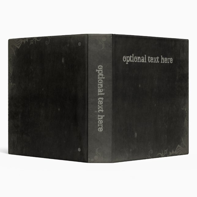 Dark Grungy Binder 1.5 inch size (Background)
