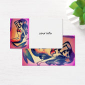 dark-haired mermaid beauty (Desk)