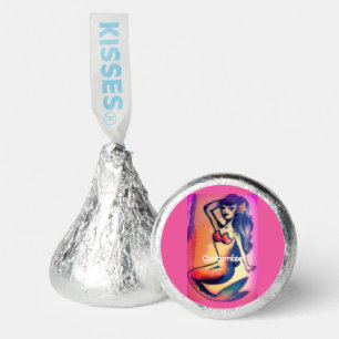 dark-haired mermaid beauty hershey®'s kisses®