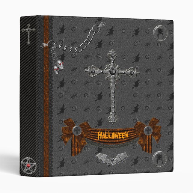 Dark Halloween  Avery Binder (Front/Spine)