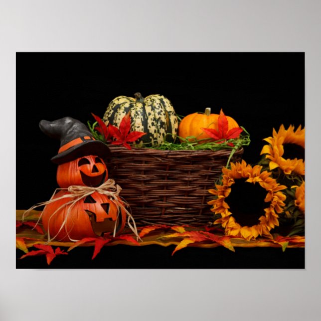 Dark Halloween Design Poster (Front)