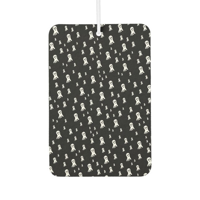 Dark Halloween Ghosts  Air Freshener (Front)