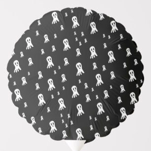 Dark Halloween Ghosts  Balloon
